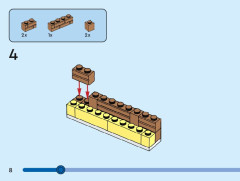 LEGO 40584 instructions page 8 – build guide