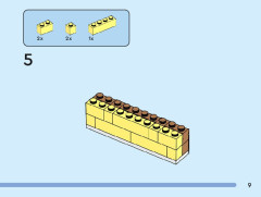 LEGO 40584 instructions page 9 – build guide