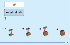LEGO 40585 instructions page 21 – build guide