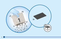 LEGO 40585 instructions page 6 – build guide