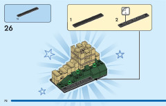 LEGO 40585 instructions page 72 – build guide