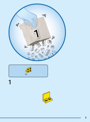 LEGO 40587 instructions page 3 – build guide