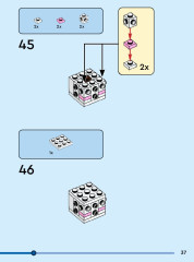 LEGO 40587 instructions page 37 – build guide