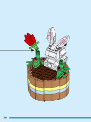LEGO 40587 instructions page 50 – build guide