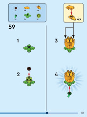 LEGO 40587 instructions page 51 – build guide