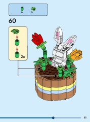 LEGO 40587 instructions page 53 – build guide