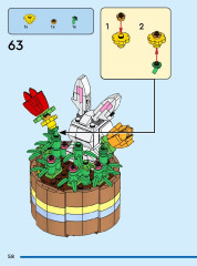 LEGO 40587 instructions page 58 – build guide