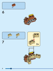 LEGO 40587 instructions page 6 – build guide
