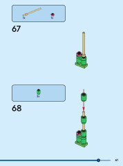LEGO 40587 instructions page 61 – build guide