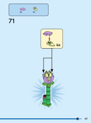 LEGO 40587 instructions page 63 – build guide