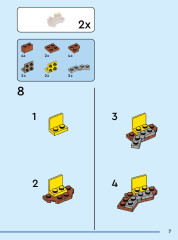 LEGO 40587 instructions page 7 – build guide