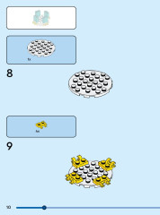 LEGO 40588 instructions page 10 – build guide