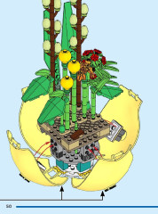 LEGO 40588 instructions page 50 – build guide