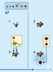 LEGO 40588 instructions page 51 – build guide