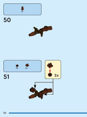 LEGO 40588 instructions page 54 – build guide