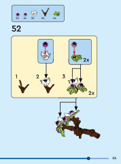 LEGO 40588 instructions page 55 – build guide