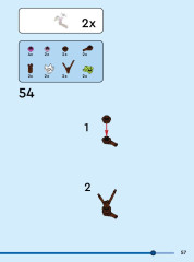 LEGO 40588 instructions page 57 – build guide