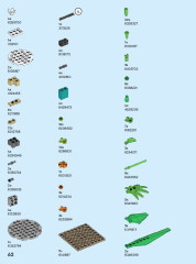 LEGO 40588 instructions page 62 – build guide