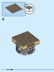 LEGO 40588 instructions page 8 – build guide