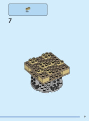 LEGO 40588 instructions page 9 – build guide