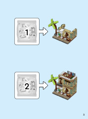 LEGO 40590 instructions page 3 – build guide