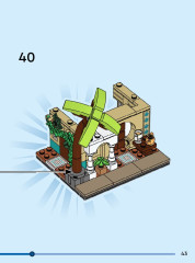 LEGO 40590 instructions page 43 – build guide