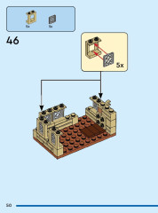 LEGO 40590 instructions page 50 – build guide