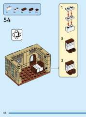 LEGO 40590 instructions page 58 – build guide