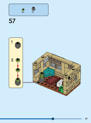 LEGO 40590 instructions page 61 – build guide