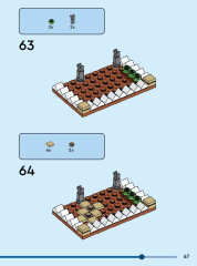 LEGO 40590 instructions page 67 – build guide