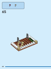 LEGO 40590 instructions page 68 – build guide