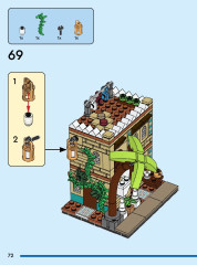 LEGO 40590 instructions page 72 – build guide