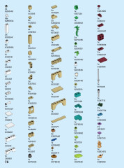 LEGO 40590 instructions page 78 – build guide