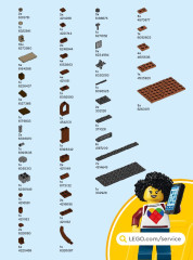 LEGO 40590 instructions page 79 – build guide