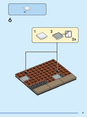 LEGO 40590 instructions page 9 – build guide