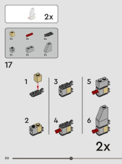 LEGO 40591 instructions page 20 – build guide