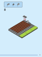 LEGO 40594 instructions page 11 – build guide
