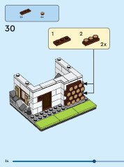 LEGO 40594 instructions page 34 – build guide