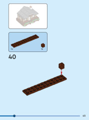 LEGO 40594 instructions page 45 – build guide