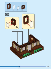 LEGO 40594 instructions page 55 – build guide