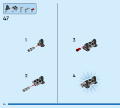 LEGO 40596 instructions page 54 – build guide