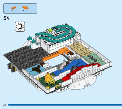 LEGO 40596 instructions page 62 – build guide