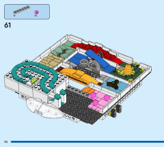 LEGO 40596 instructions page 70 – build guide