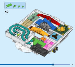 LEGO 40596 instructions page 71 – build guide