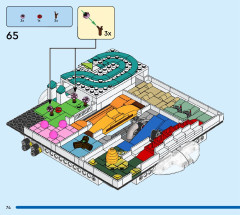 LEGO 40596 instructions page 74 – build guide