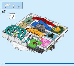LEGO 40596 instructions page 76 – build guide