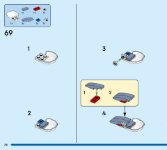 LEGO 40596 instructions page 78 – build guide