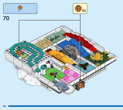 LEGO 40596 instructions page 80 – build guide