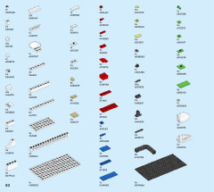 LEGO 40596 instructions page 82 – build guide