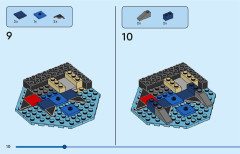 LEGO 40597 instructions page 10 – build guide